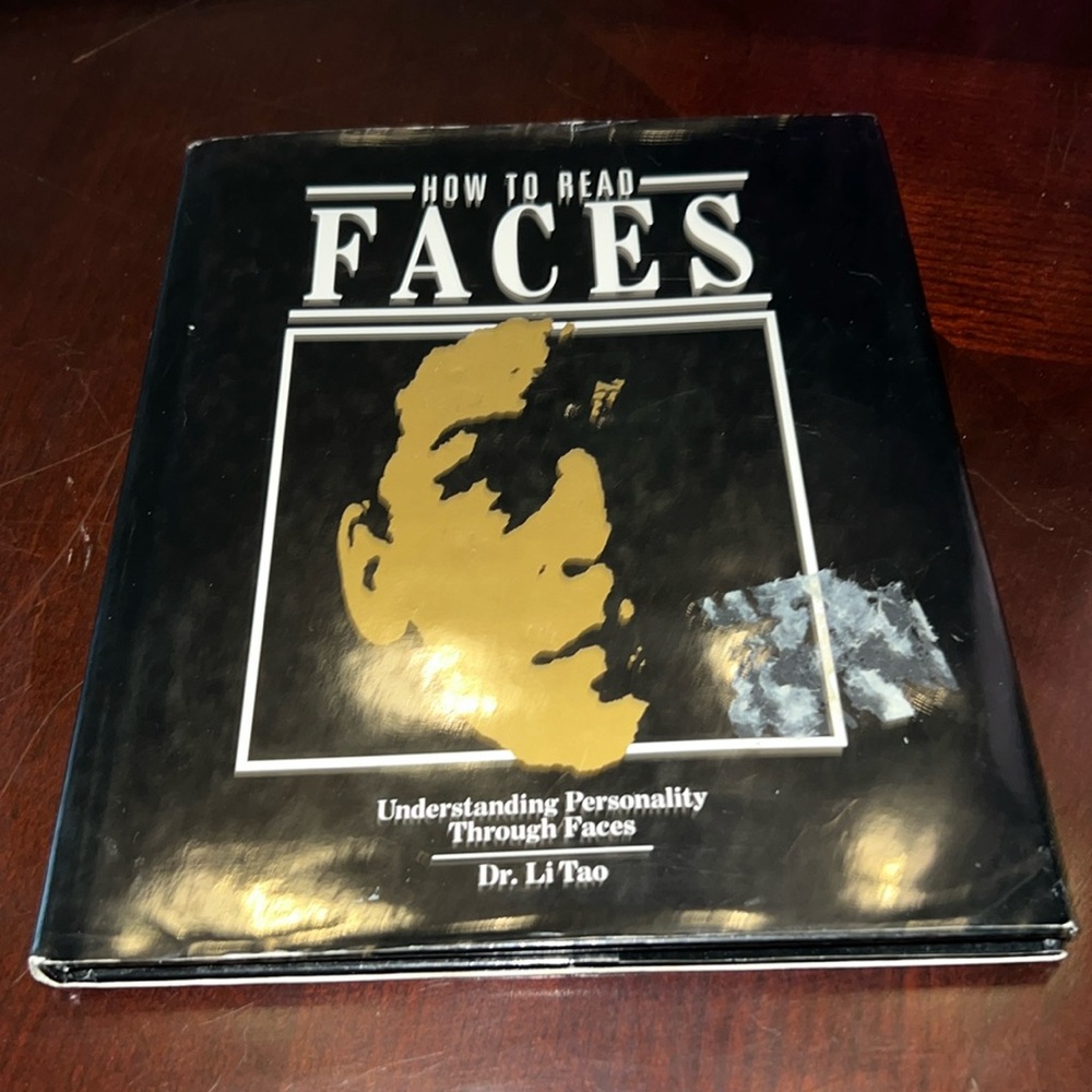 Vintage How to Read Faces Understanding Personality Through Faces New York Book